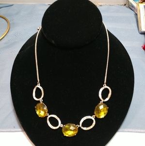 Vintage Avon Choker Necklace Silvertone